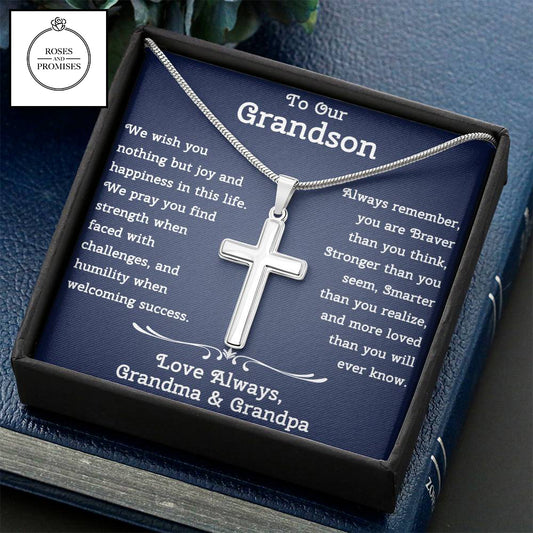 Stainless Steel Cross Necklace